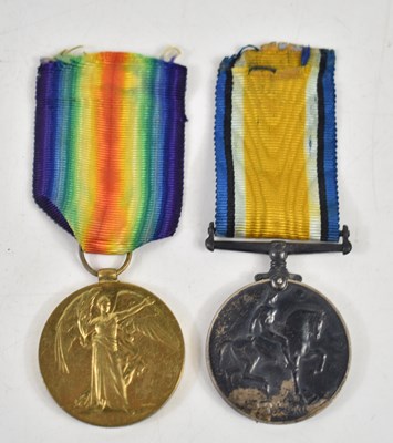 Lot 258 - WWI medal pair to GNR W. Holderness, R.A, 113327.