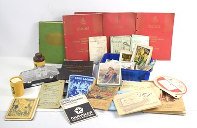 Lot 292 - A group of printed ephemera and collectables...