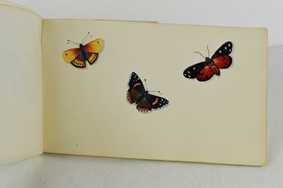 Lot 366 - A sketch book containing painted studies of...