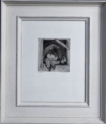 Lot 32 - Girl in a Window, limited edition print, 32/50,...