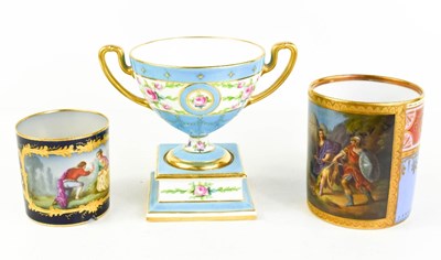 Lot 46 - A fine 19th century Royal Vienna porcelain...