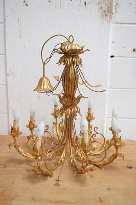 Lot 280 - A French 19th century style gilt metal...