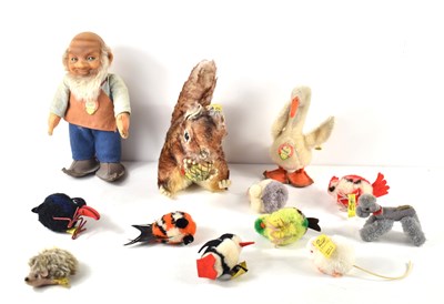 Lot 396 - A collection of vintage Steiff figures and...