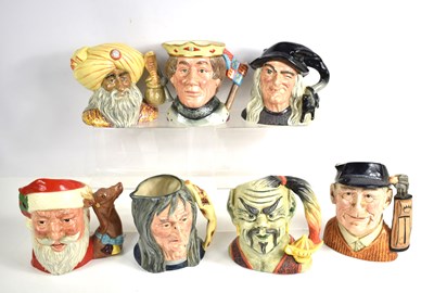 Lot 52 - A group of Royal Doulton character jugs...