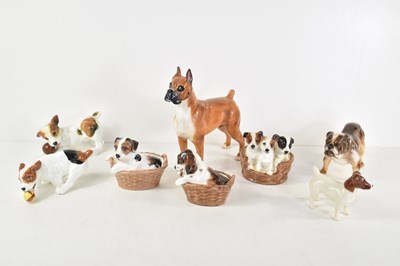 Lot 39 - A collection of Royal Doulton "Dogs of...