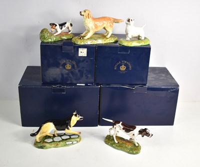 Lot 38 - A group of Royale Stratford dog ornaments...