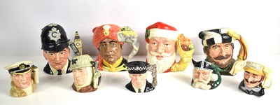 Lot 40 - A group of Royal Doulton character jugs...