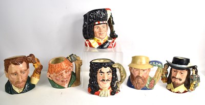 Lot 42 - A collection of Royal Doulton large character...