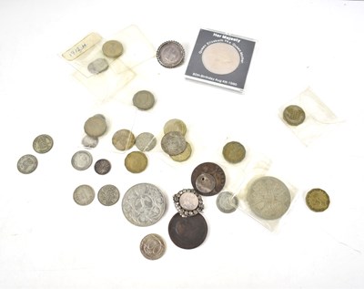 Lot 241 - A group of coins to include a Frederick the...