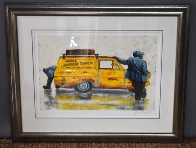 Lot 379 - Alexander Miller (Scottish, b1960-): A signed...