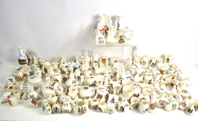 Lot 102 - A large quantity of crested china to include...