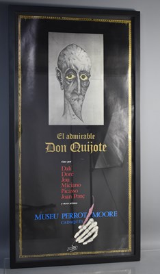 Lot 61 - Don Quixote exhibition poster, featuring Joan...