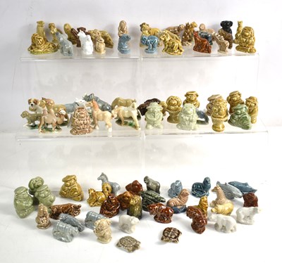 Lot 110 - A large collection of Wade Whimsies to include...