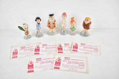 Lot 118 - A collection of six Wade Flintstones figures...