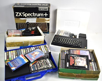 Lot 311 - A vintage ZX Spectrum personal computer in the...