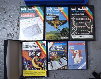 Lot 311 - A vintage ZX Spectrum personal computer in the...