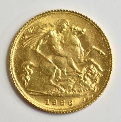 Lot 253 - A George V gold half sovereign, South Africa...