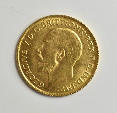 Lot 255 - A George V gold half sovereign, South Africa...