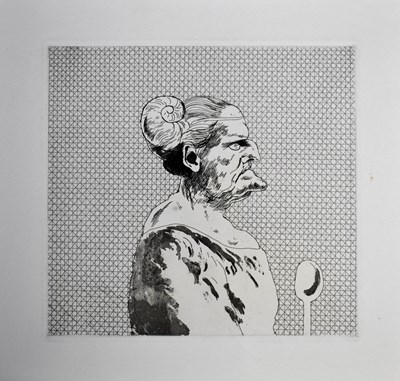 Lot 13 - David Hockney (1937): The Cook, etching...
