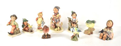 Lot 96 - A group of Goebel Hummel figures and Beswick...