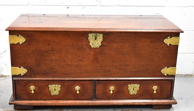 Lot 492 - An 18th century padouk wood colonial mule...