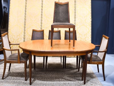 Lot 451 - A G-Plan set of six dining chairs including...