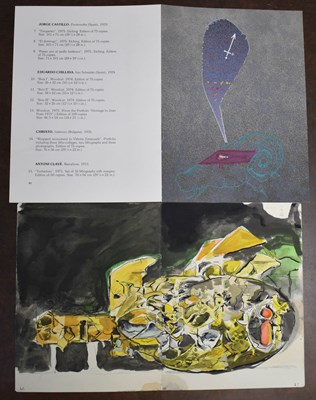 Lot 36 - Graham Sutherland: a pamphlet of three works...
