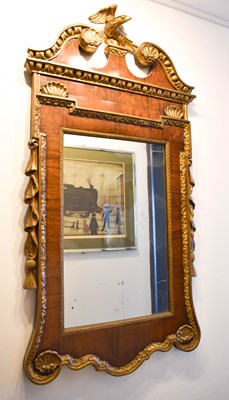 Lot 336 - An Irish 19th century rosewood and giltwood...