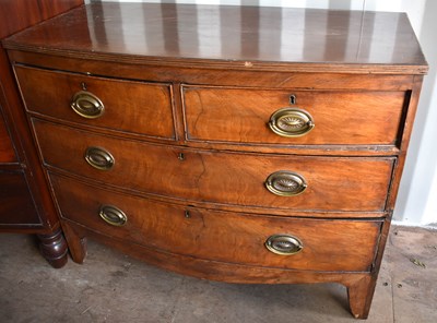 Lot 459 - A 19th century Victorian mahogany chest of...