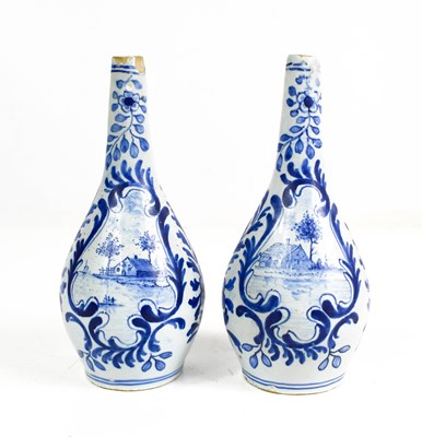 Lot 23 - A pair of early / mid 19th century blue and...