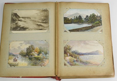 Lot 343 - An album containing Edwardian and later...