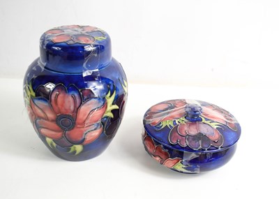 Lot 1 - Two pieces of Moorcroft pottery, to include a...