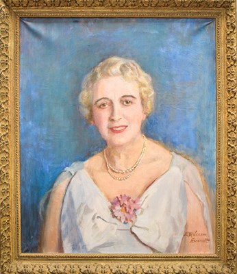 Lot 399 - E. M Leeson Everett (1881-1965): Portrait of...