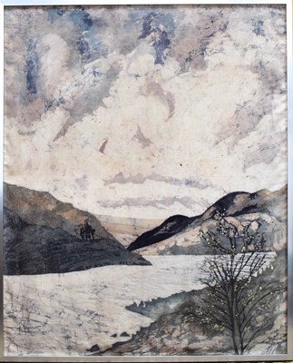 Lot 388A - Mary Taylor (20th century): Llyn Gelyn, Batik,...