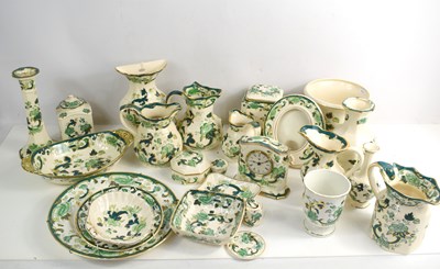 Lot 125 - A collection of Mason's Ironstone in the green...