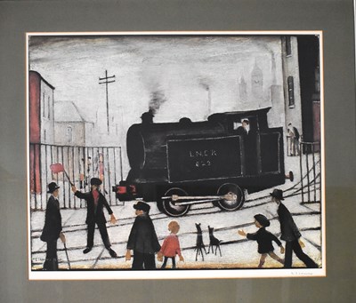 Lot 407 - Laurence Stephen Lowry (1887-1976): Level...