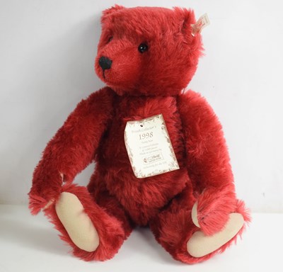 Lot 309 - A Steiff limited edition mohair bear #01459 in...