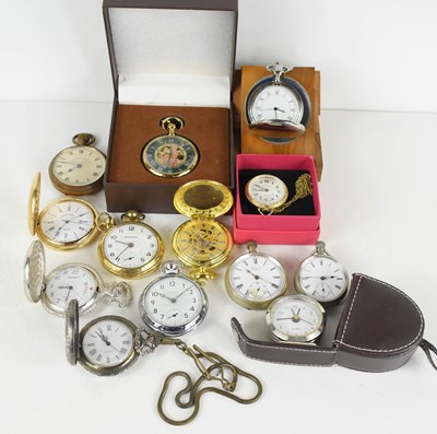 Lot 150 - A quantity of pocket watches to include...