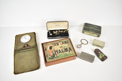 Lot 233 - A group of collectables to include an 8 day...