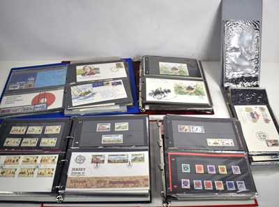 Lot 283 - Five albums of First Day Covers and mint stamp...