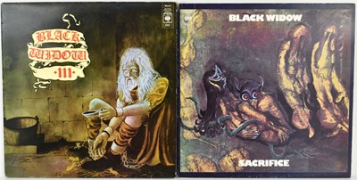 Lot 390 - Vinyl records: Black Widow III and Sacrifice...