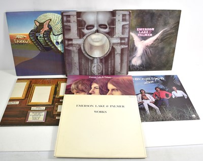 Lot 394 - Vinyl Records: Seven Emerson Lake & Palmer LP...