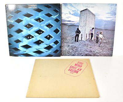 Lot 398 - Vinyl Records: A collection of The Who Lps...