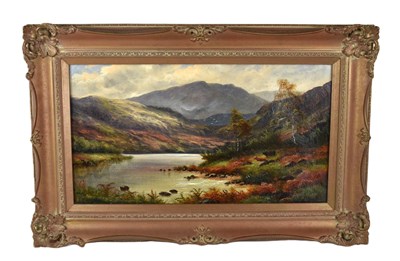 Lot 492 - Henry John Livens (1848-1943): An oil on...