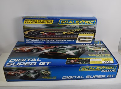 Lot 373 - A Scalextric Digital Super GT set together...