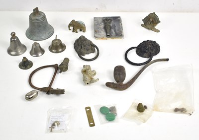 Lot 246 - A collection of metal detecting finds and...