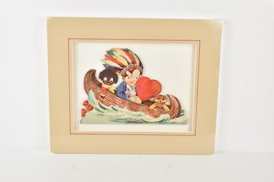 Lot 295 - A vintage "Dear Valentine I am sailing to you...