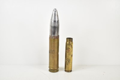 Lot 335 - An RG84 practice round together with a WWII...