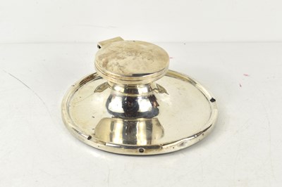 Lot 197 - A silver Capstan inkwell, Birmingham 1931.