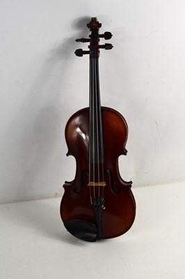 Lot 383 - A late 19th / early 20th century French violin...